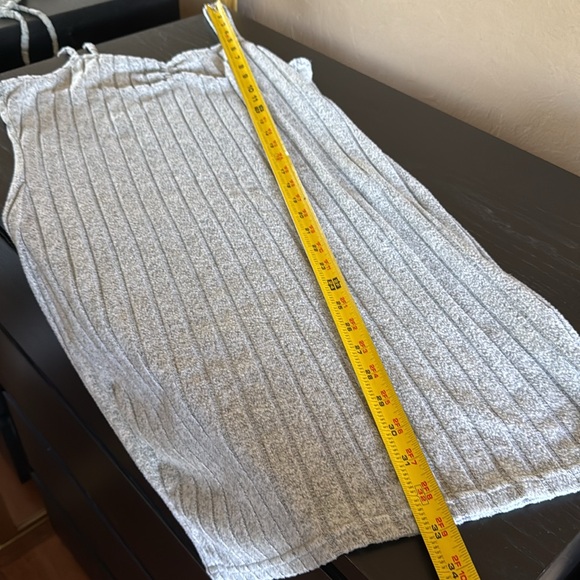 SHEIN Women’s Dress And Cardigan Set Brushed Ribbed Knit heather gray size XL - Picture 14 of 14